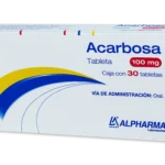 ACARBOSA 100MG 30 TABLETAS