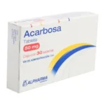ACARBOSA 50MG  30 TABLETAS