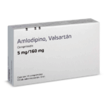 AMLODIPINO, VALSARTAN 5MG/160MG 14 COMPRIMIDOS