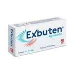 APIXABAN 2.5MG 20 TABLETAS