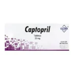 CAPTOPRIL 25MG 30 TABLETAS