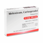 CARISOPRODOL/MELOXICAM  15mg/200mg TABLETAS