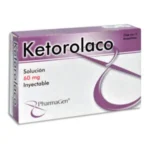 KETOROLACO 60MG INYECTABLE 3 AMPOLLETAS