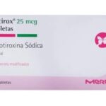 LEVOTIROXINA SODICA 25MCG 30 TABLETAS