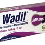 METFORMINA/ GLIBENCLAMIDA 500MG/5MG 30 TABLETAS