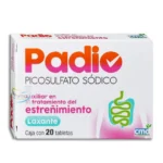 PICOSULFATO DE SODIO 20 TABLETAS