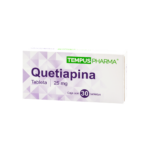 QUETIAPINA 25MG 30 TABLETAS