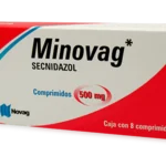 SECNIDAZOL 500MG 8 TABLETAS