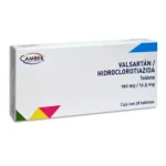 VALSARTAN, HIDROCLOROTIAZIDA 160mg/12.5mg  28 TABLETAS