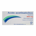 ACIDO ACETILSALICILICO 300 MG EFERVECENTE