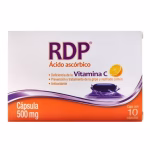 RDP ACIDO ASCORBICO 500MG 10 CAPSULAS