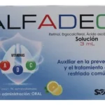 ALFADEC VITAMINAS A D C  CON 5 AMPOLLETAS