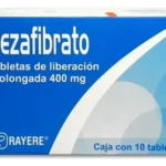 BEZAFIBRATO 400MG  10 TABLETAS