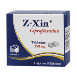 CIPROFLOXACINO 250MG TABLETAS
