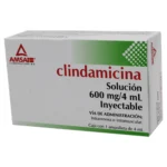 CLINDAMICINA 600MG SOLUCION INYECTABLE