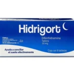 DIFENHIDRAMINA 50MG 8 TABLETAS