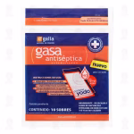 GASA ANTISEPTICA 10 PIEZAS