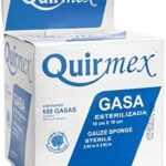 GASA GRANDE 10X10CM QUIRMEX CAJA 100PZ