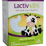 LACTIV KIDS PROTEINA DE SOYA Y PROBIOTICOS 6 SOBRES DE 5G C/U