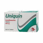 LEVOFLOXACINO 500MG 7 TABLETAS