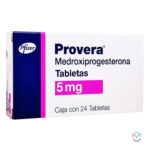 PROVERA MEDROXIPROGESTERONA 5MG 24 TABLETAS