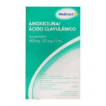 AMOXICILINA/ACIDO CLAVULANICO 400MG