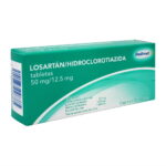 LOSARTAN/HIDROCLOROTIAZIDA 30TAB 50MG/12.5MG