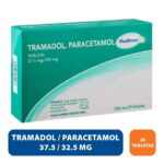 PARACETAMOL/TRAMADOL 37.5/325MG 20 TAB
