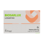 LOSARTAN 100MG 15 TAB