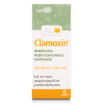 AMOXICILINA ACIDO CLAVULANICO 250/62.5/5ML