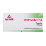 ATORVASTATINA (MENDIGEN) 20MG 10TAB