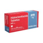HIDROCLOROTIAZIDA 20 TAB