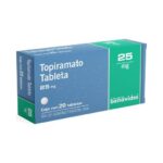 TOPIRAMATO 25MG 20 TAB