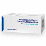DOBESILATO DE CALCIO/DIOSMINA/HESPERIDINA 250MG/225/25MG 20 TAB