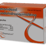 DIYODOHIDROXIQUINOLEINA/METRONIDAZOL 30CAP