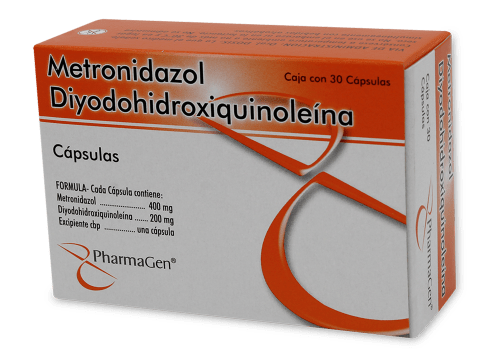 3057196347.png DIYODOHIDROXIQUINOLEINA/METRONIDAZOL 30CAP