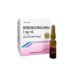 HIDROXOCOBALAMINA 2AMPOLLETAS