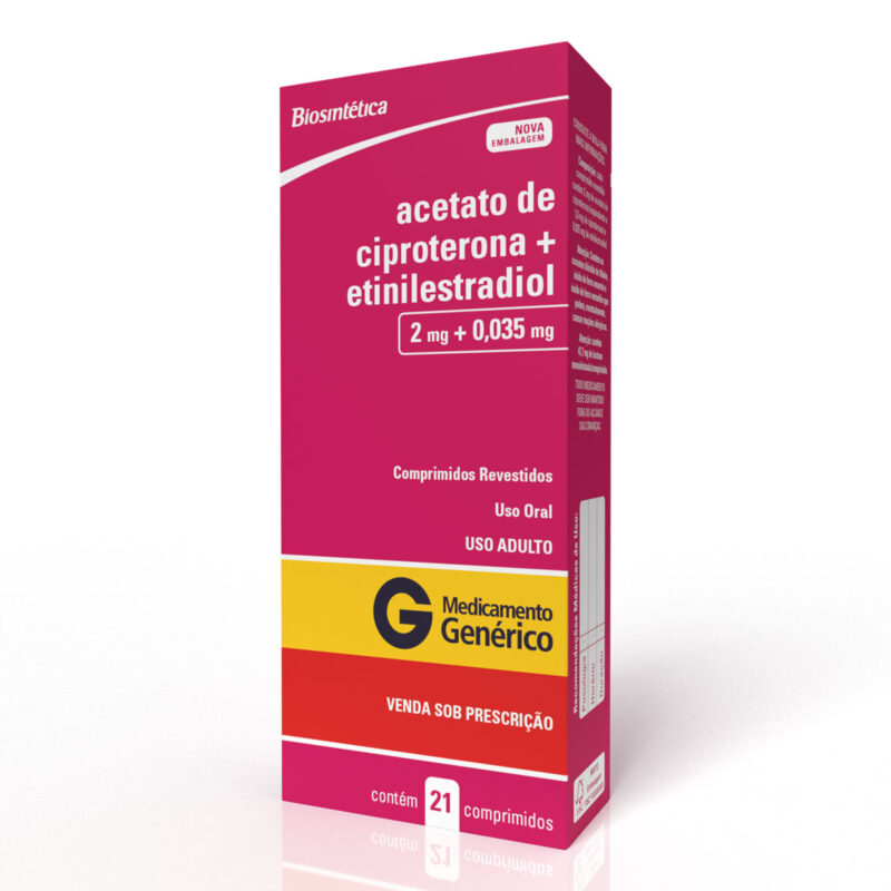 CIPROTERONA/ETINILESTRADIOL (BAYER) 28 TAB