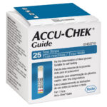 ACCU CHECK GUIDE 25 TIRAS
