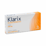 CLARITROMICINA (KLARPHARMA) 250MG 10 TAB