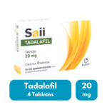 TADALAFIL 20MG 4 TAB (SAII)