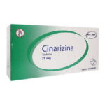 CINARIZINA 60 TAB 75MG