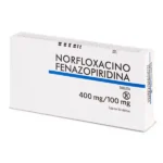 NORFLOXACINO/FENAZOPIRIDINA (VERIFLOX) 400MG/100MG 16 TAB