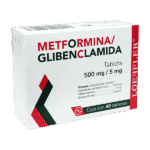 METFORMINA/GLIBENCLAMIDA (LOEFLER) 500MG/2.5MG 40 TAB