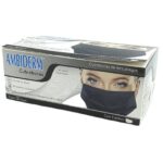 CUBREBOCAS NEGRO CAJA 50PZ