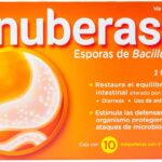 SINUBERASE ESPORAS DE BACILLUS CLAUSII 10 AMPOLLETAS