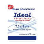 GASA ESTERIL 7.5X5CM