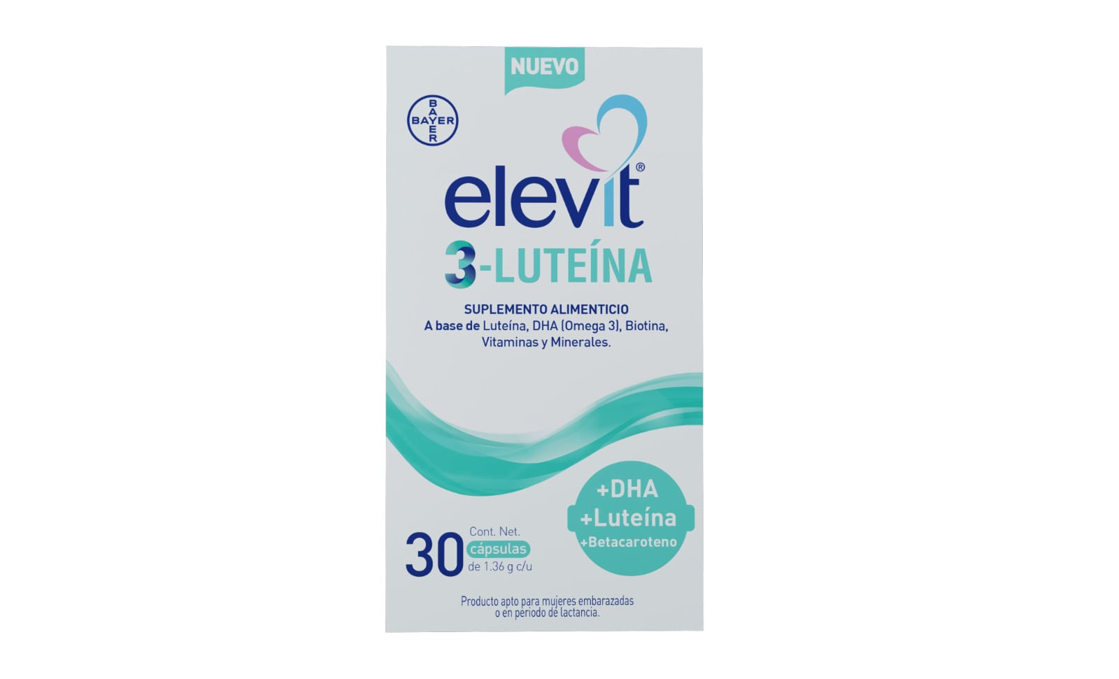7501008499580.jpg ELEVIT 3-LUTEINA 30 CAP