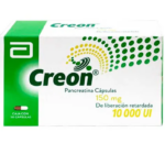 PANCREATINA 150MG (CREON) 50 CAP 10,000UI