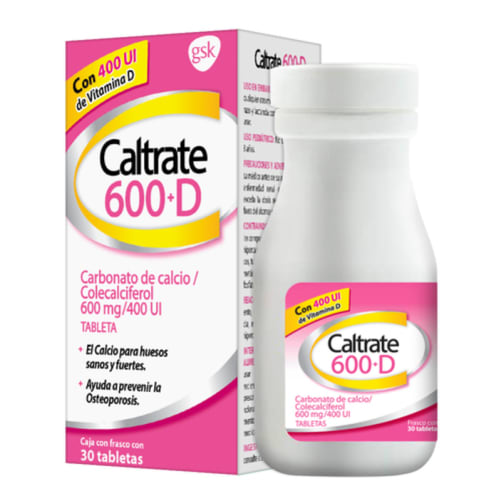 7501065001337_2-1.jpg CALTRATE 600+D CARBONATO DE CALCIO+COLECALCIFEROL 600MG/40UI 30 TAB